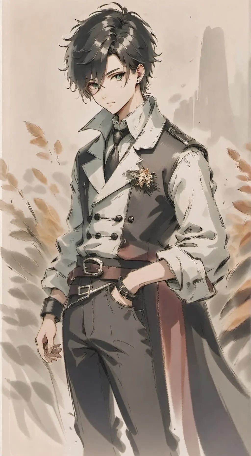 ai character: Max background