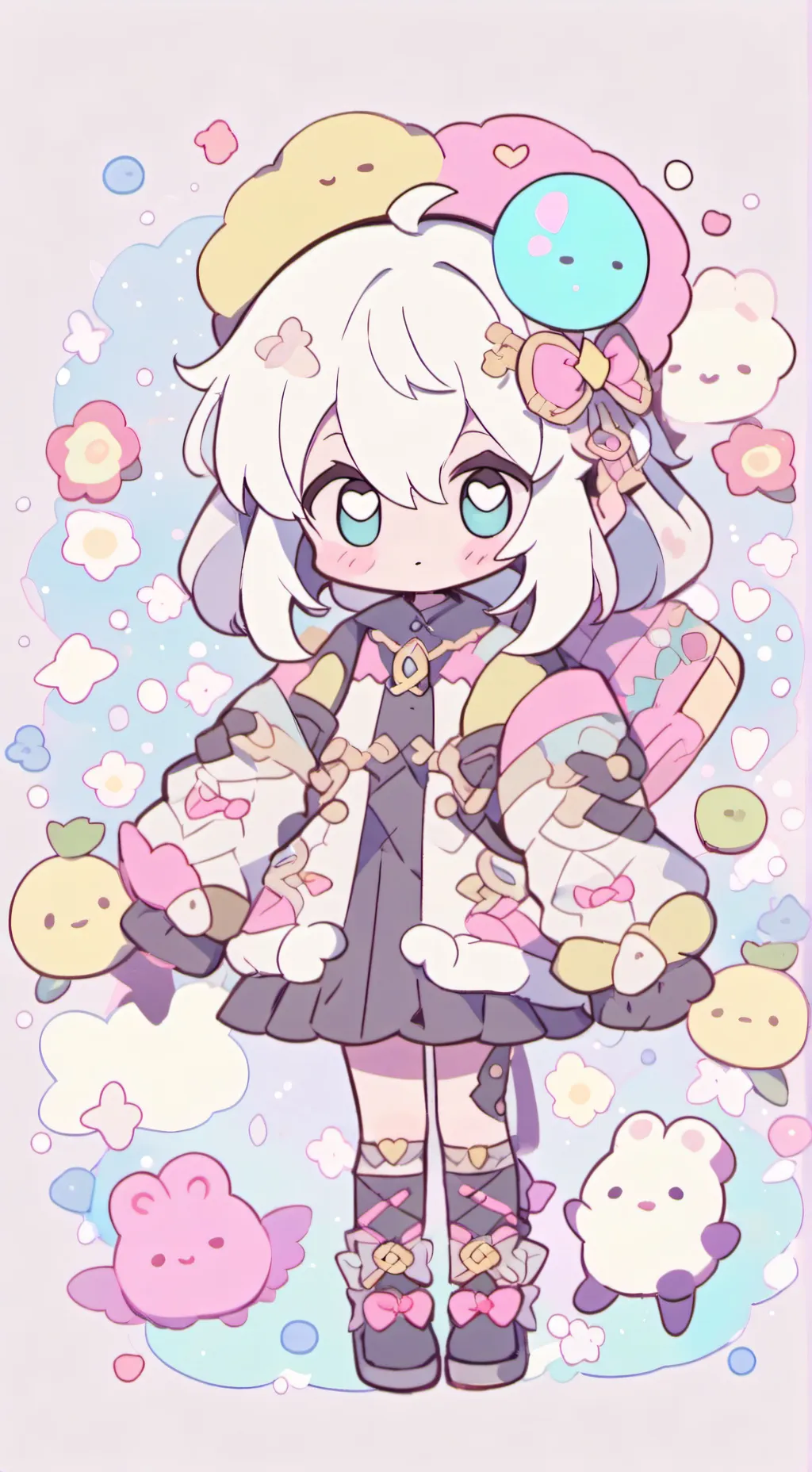 ai character: nueva pilar ahg🙄💅 background