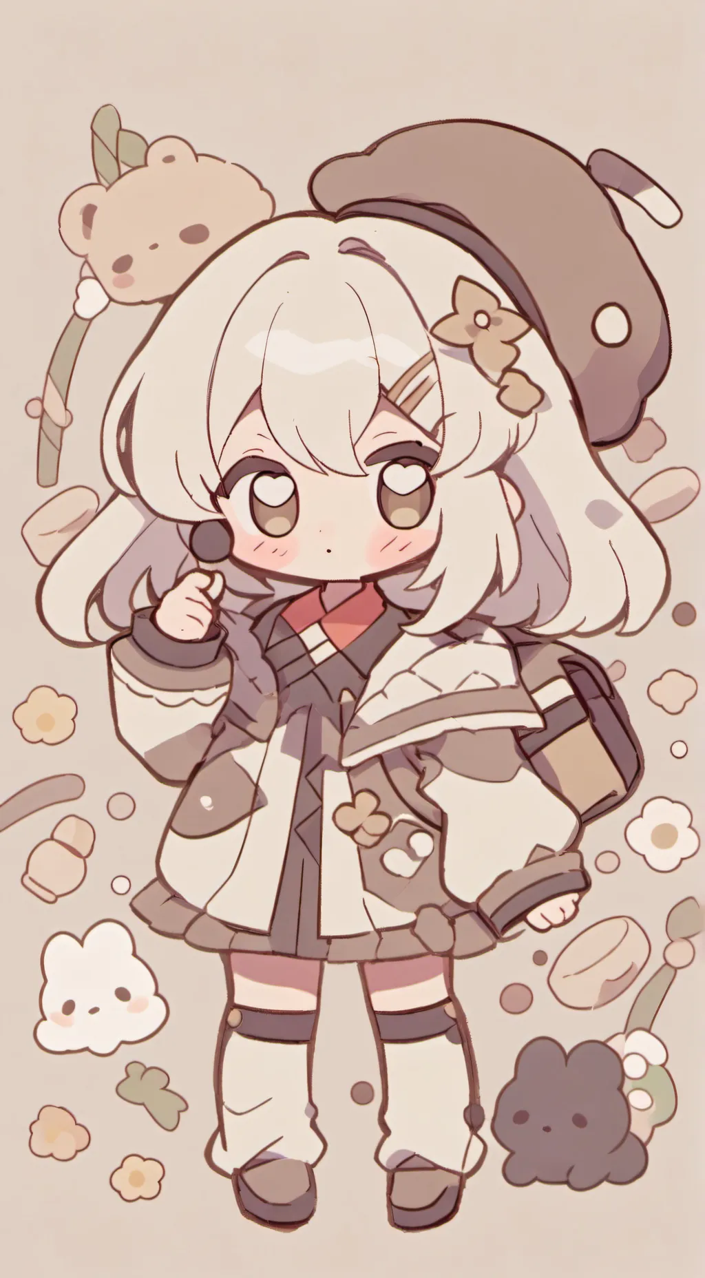 ai character: Baby Rosie ♥︎ background