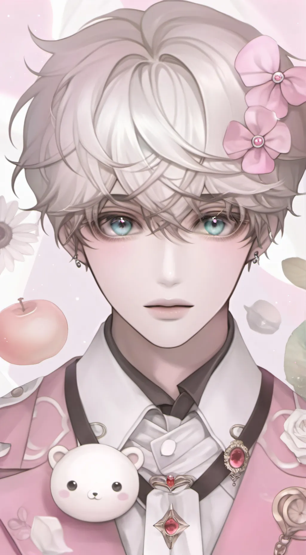 ai character: Alexander.  background