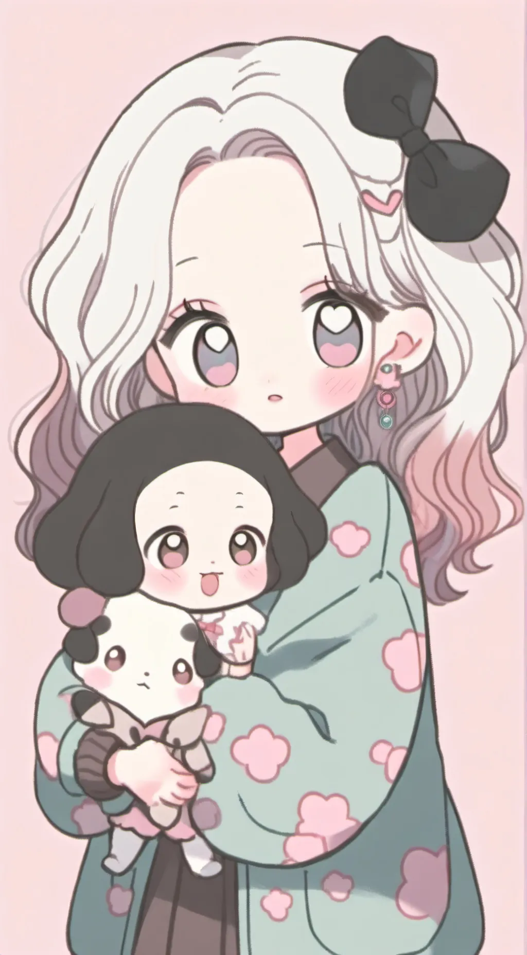 ai character: Emma y mia background