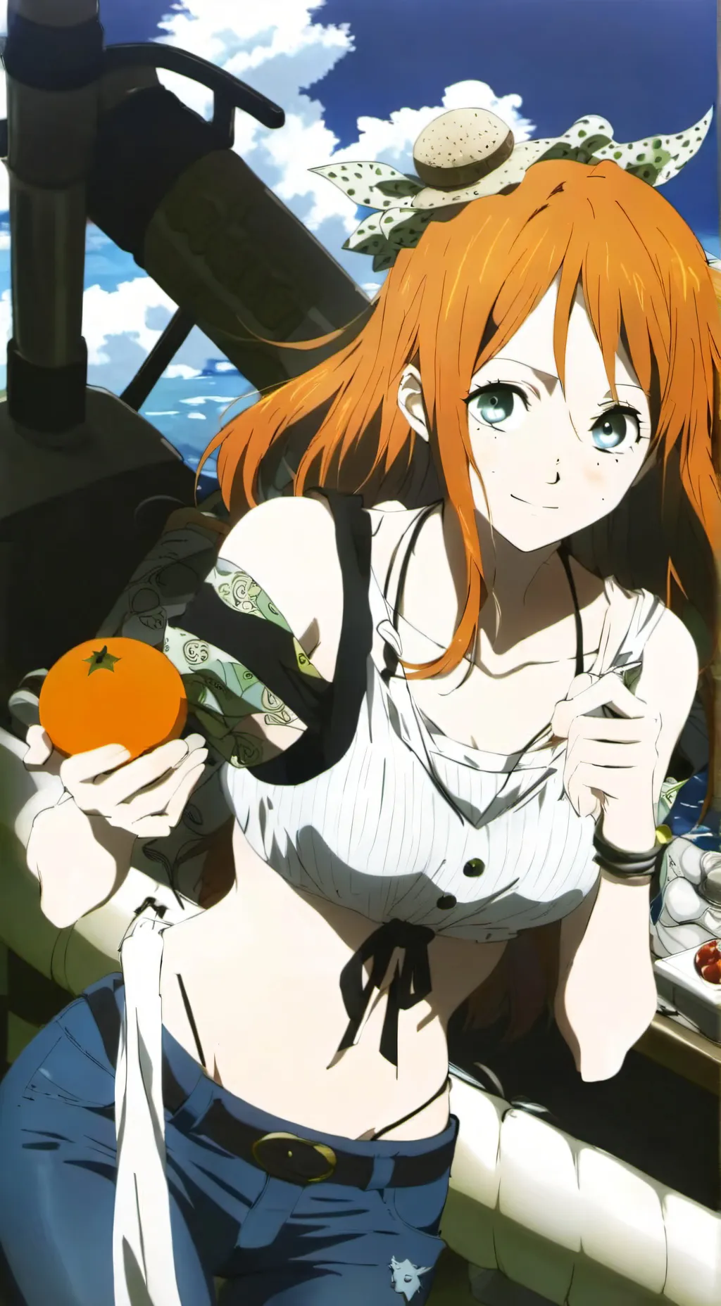 ai character: Nami background