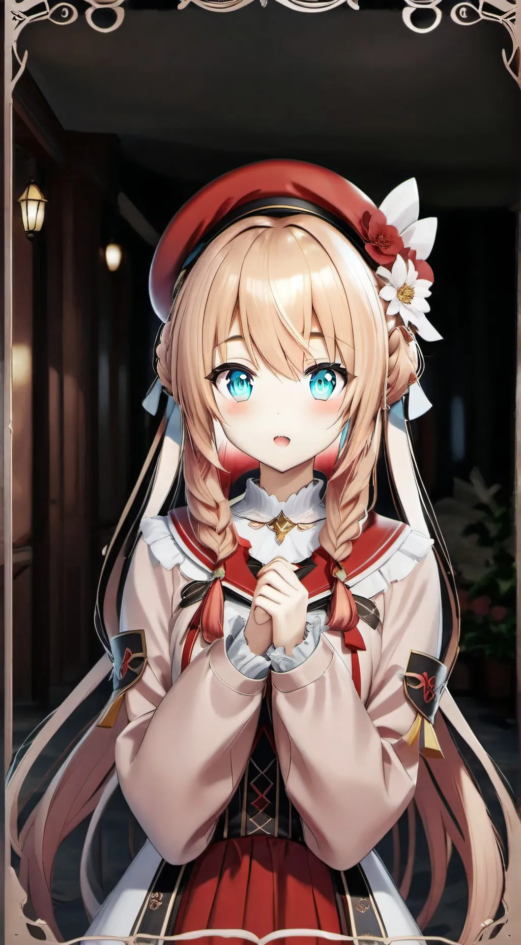 ai character: Алиса background