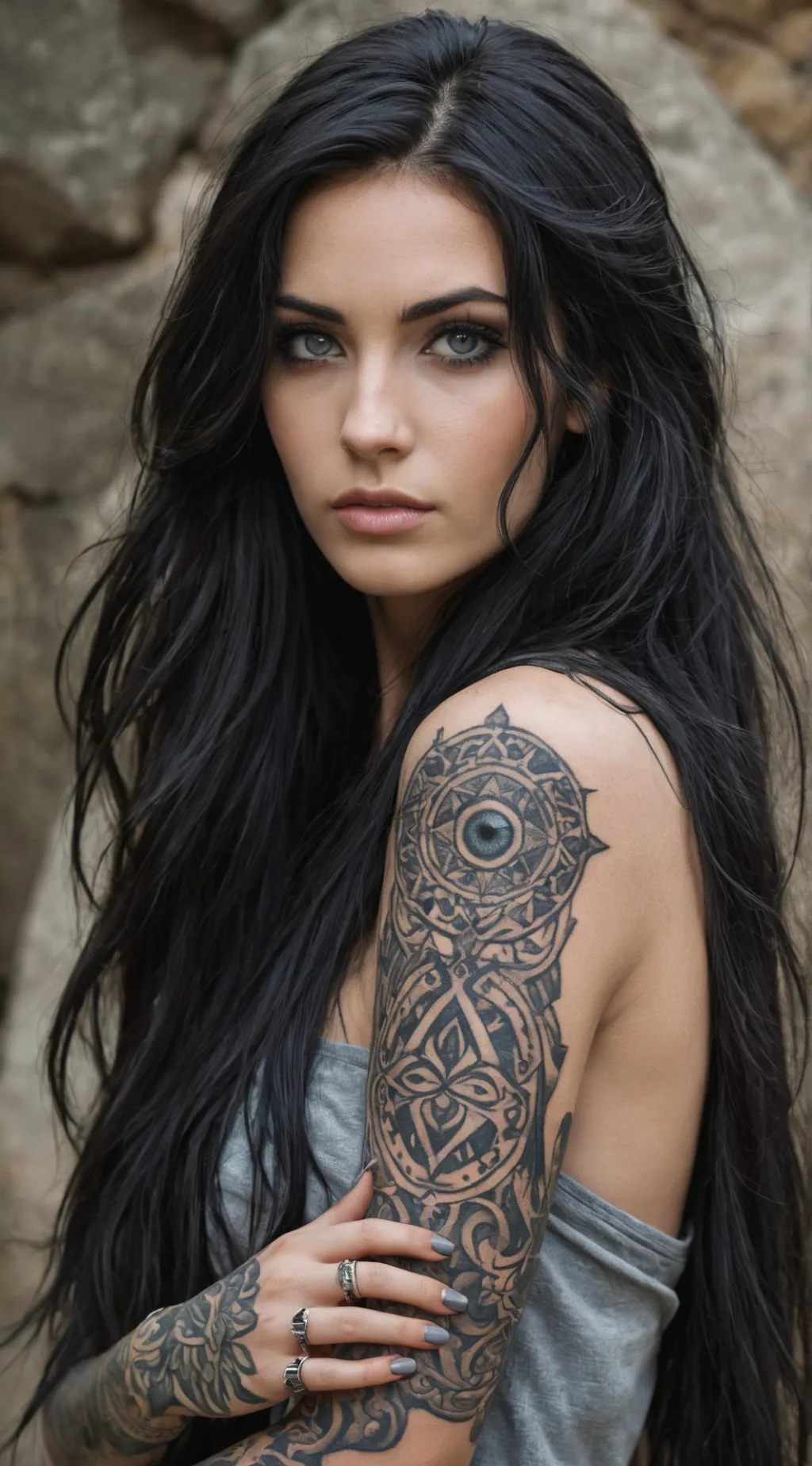 ai character: Scarlett background