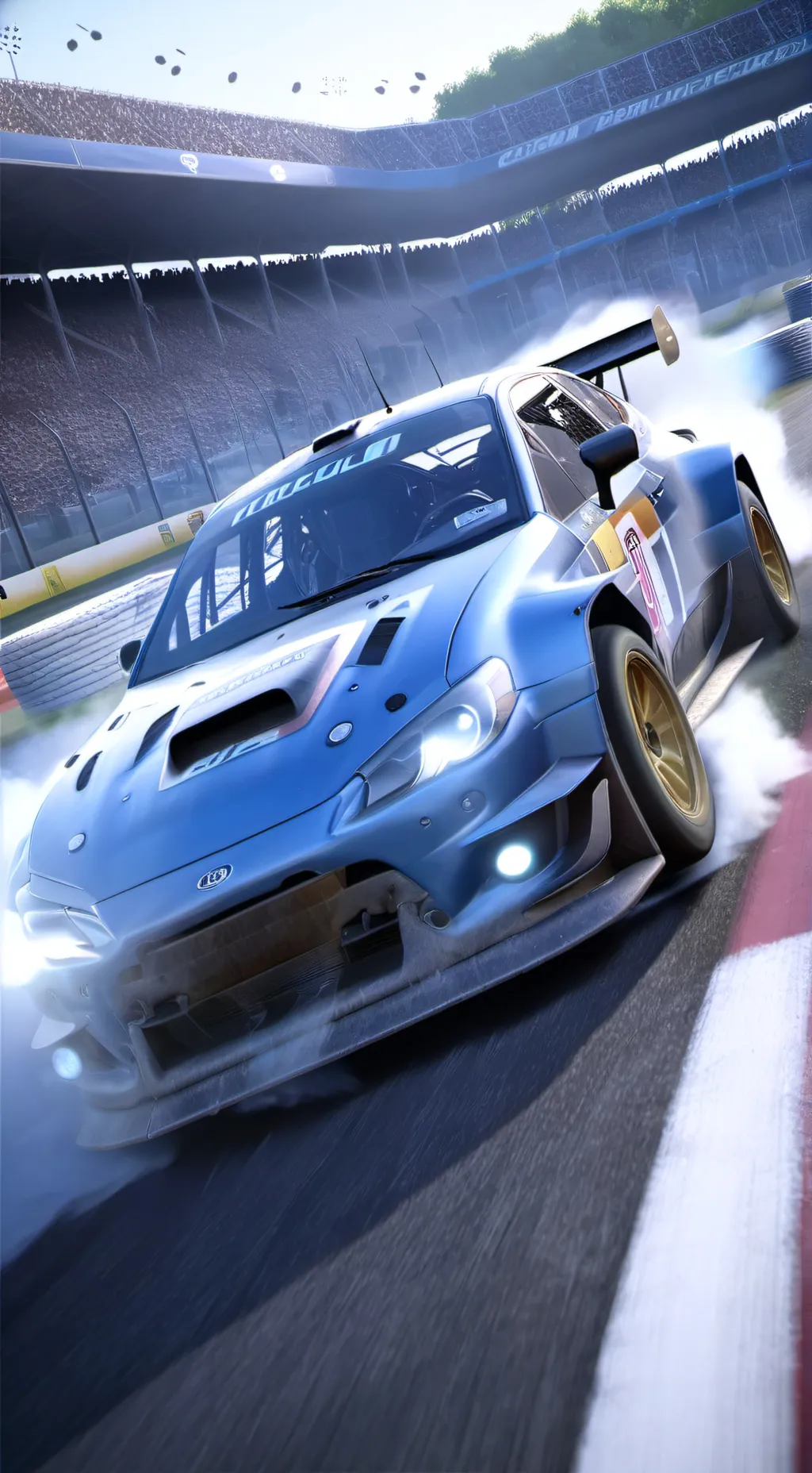 ai character: Edless racers background