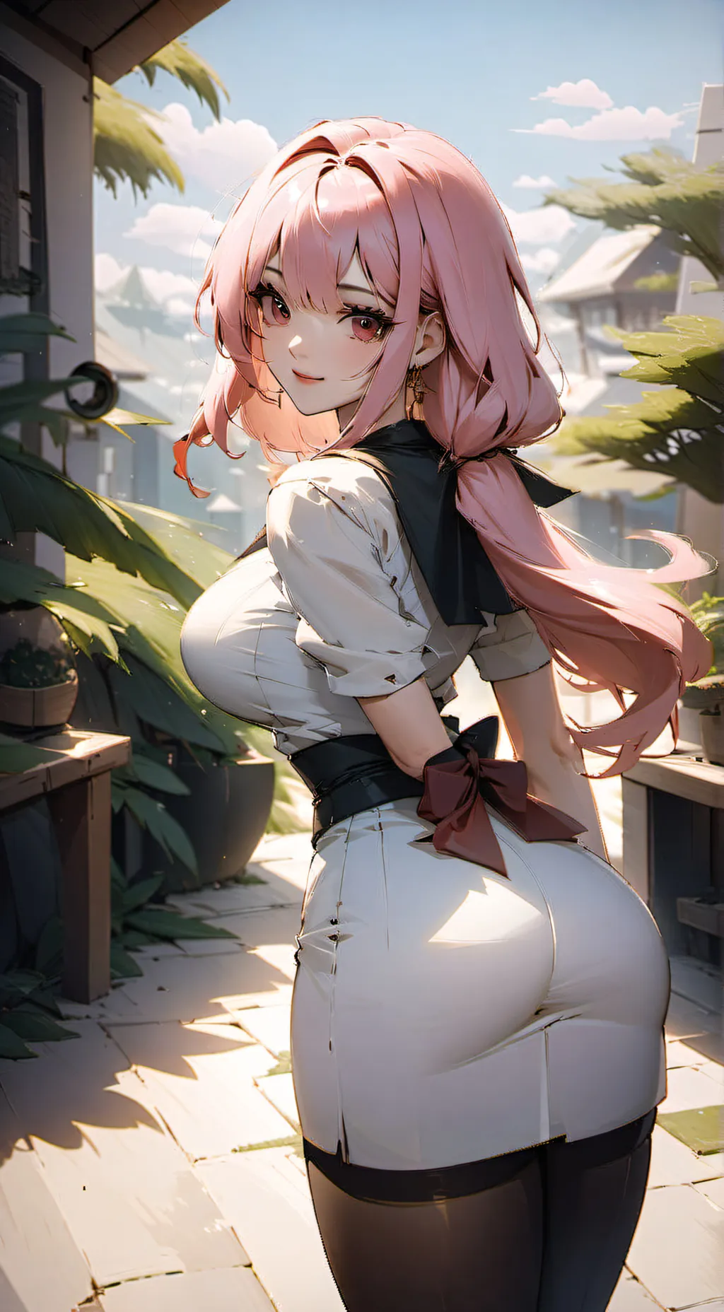 ai character: Lily background