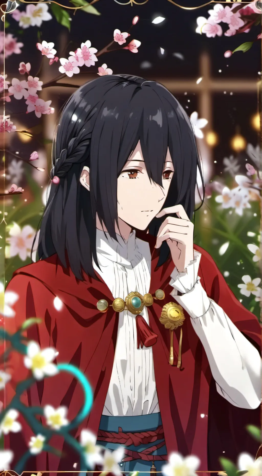 ai character: neji hyûga  background