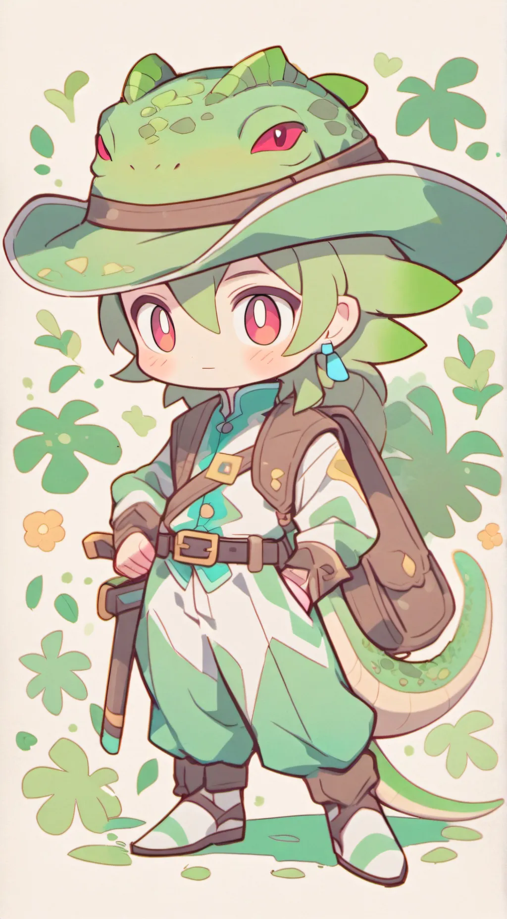 ai character: Rango background