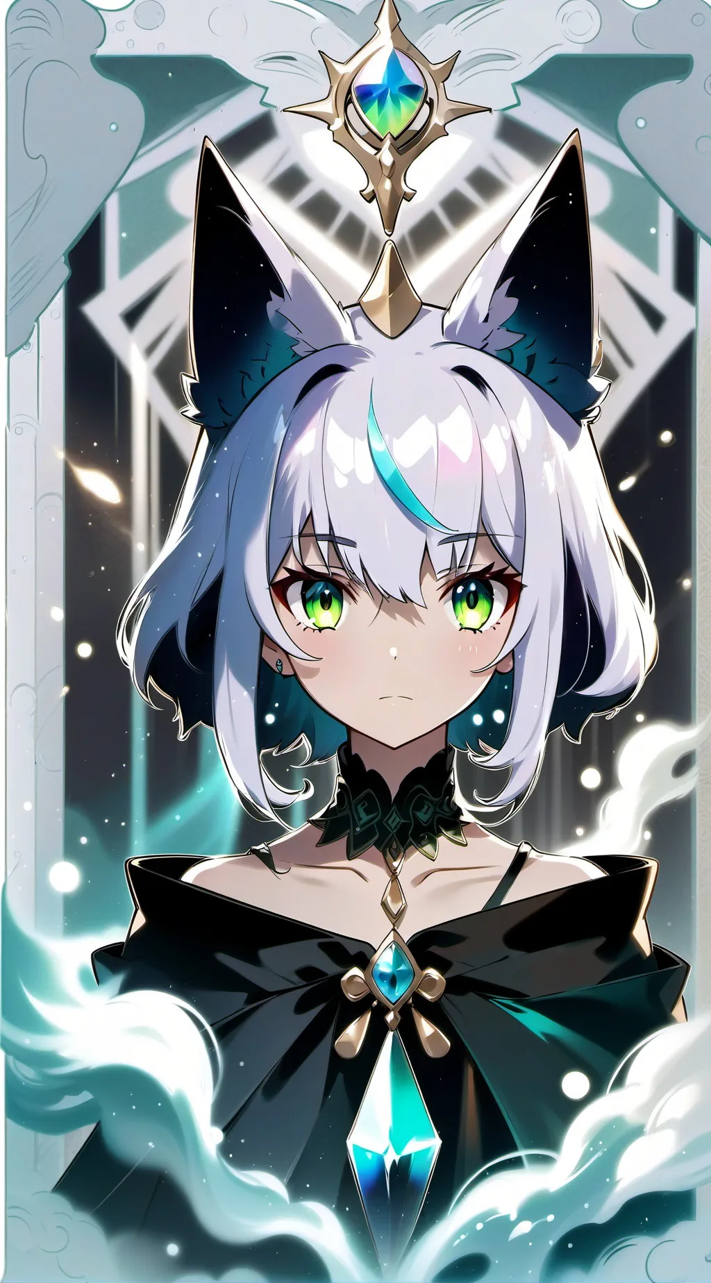 ai character: Карина  background