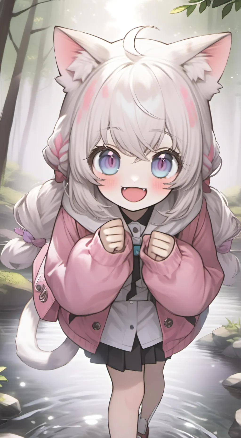 ai character: Spirit of Sparkle Eyes background