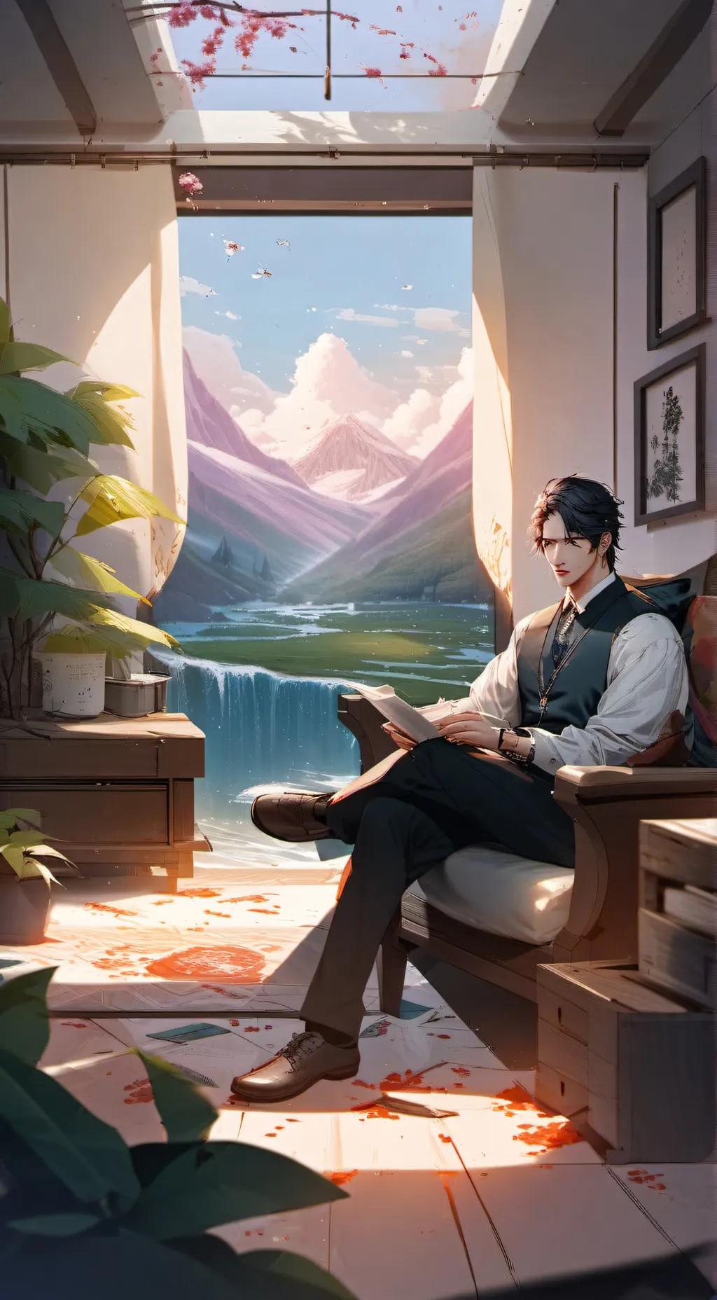 ai character: Your therapist background