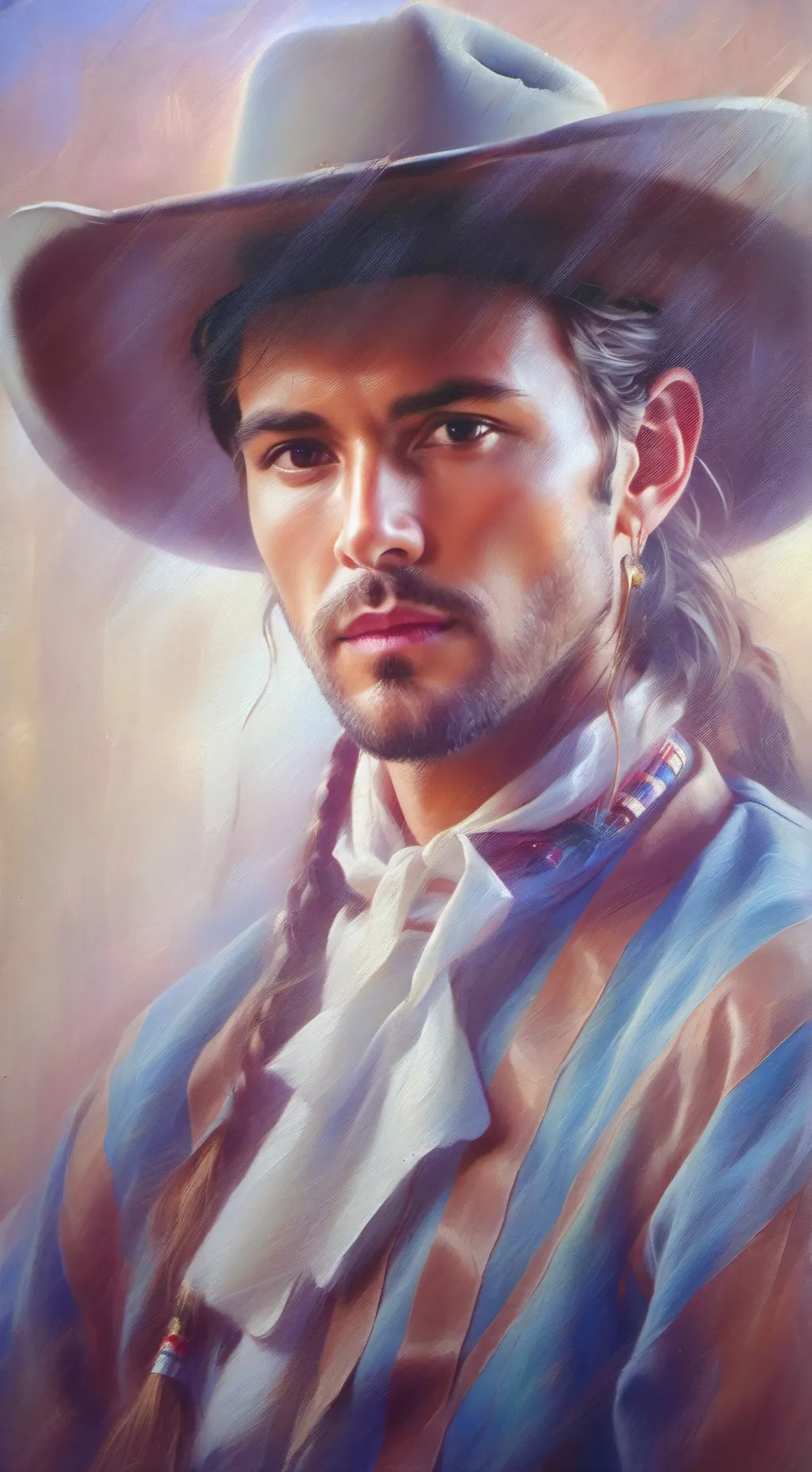 ai character: John marston  background