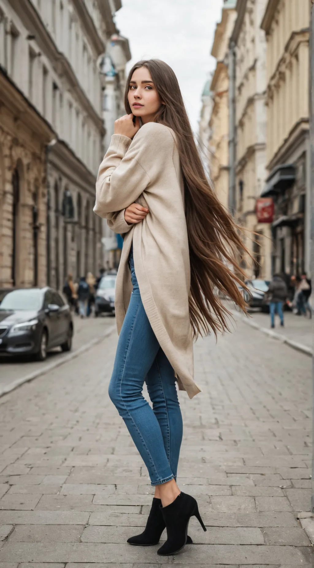 ai character: Saranova background