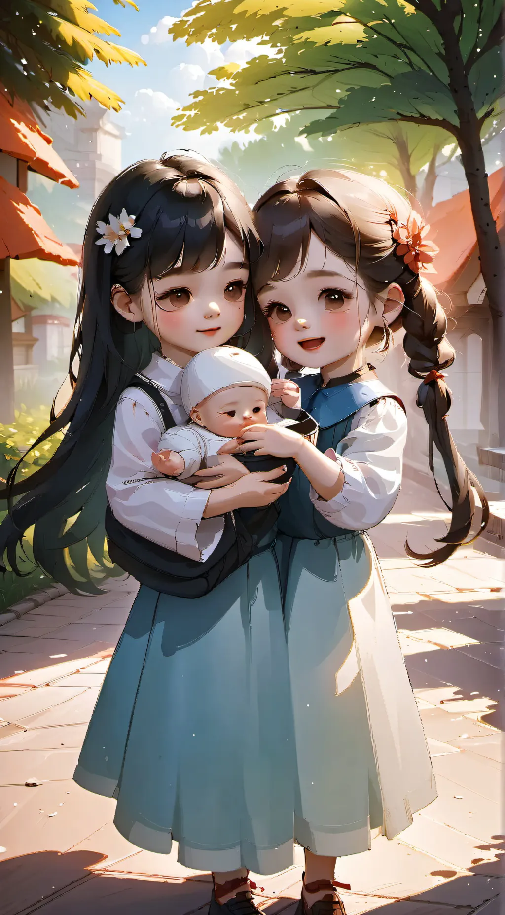 ai character: Abby Alisson Ally background