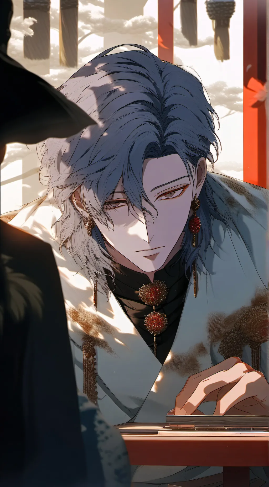 ai character: Лукас background