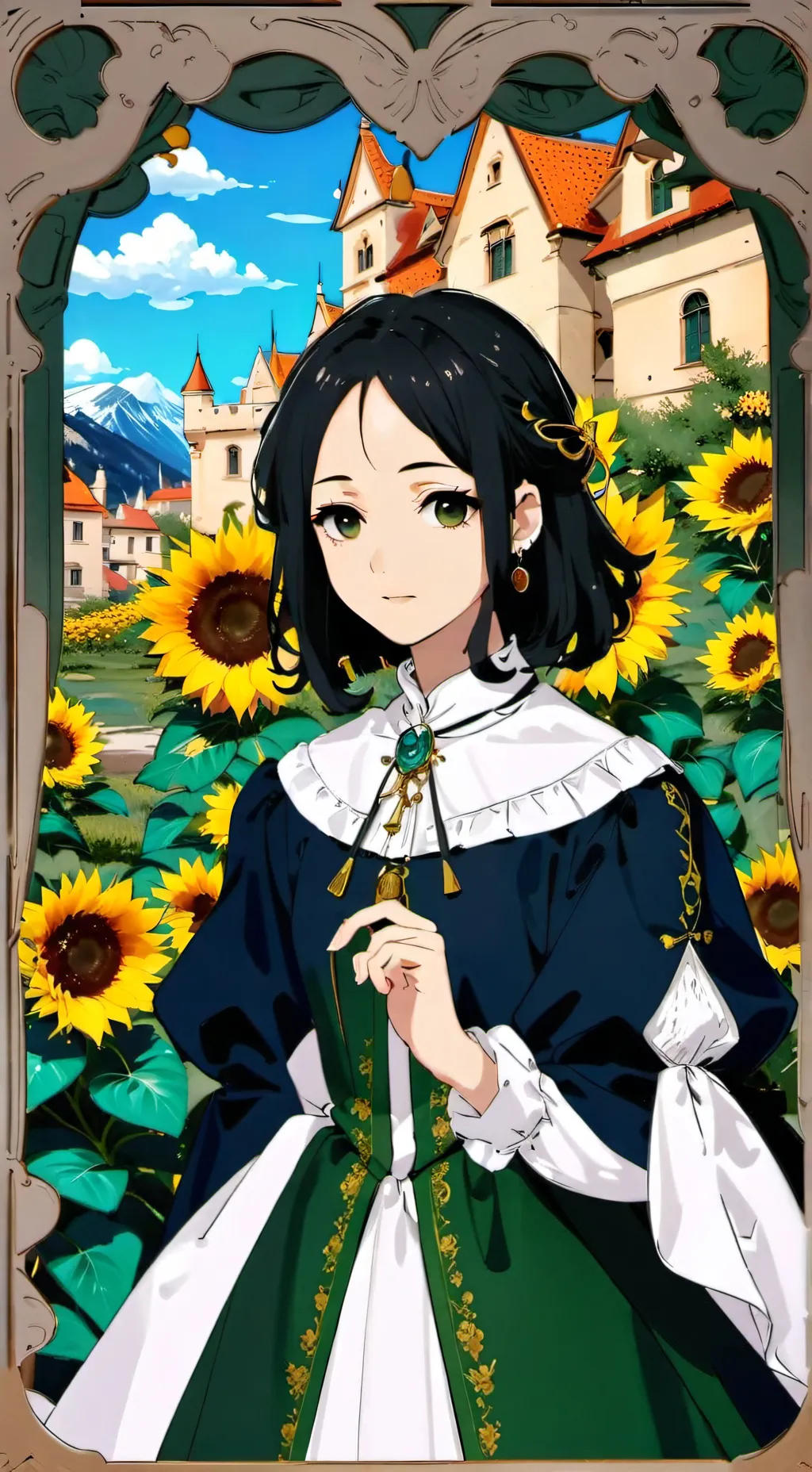 ai character: makomo  background