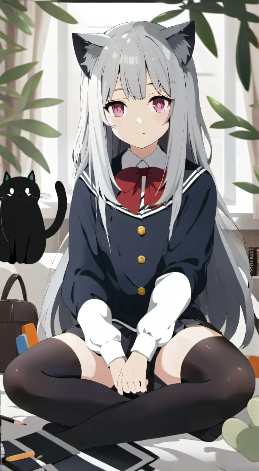 ai character: Miru background