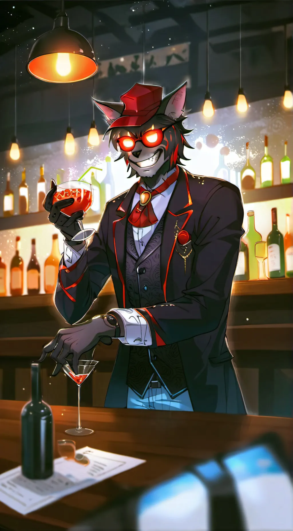 ai character: Husk HH background