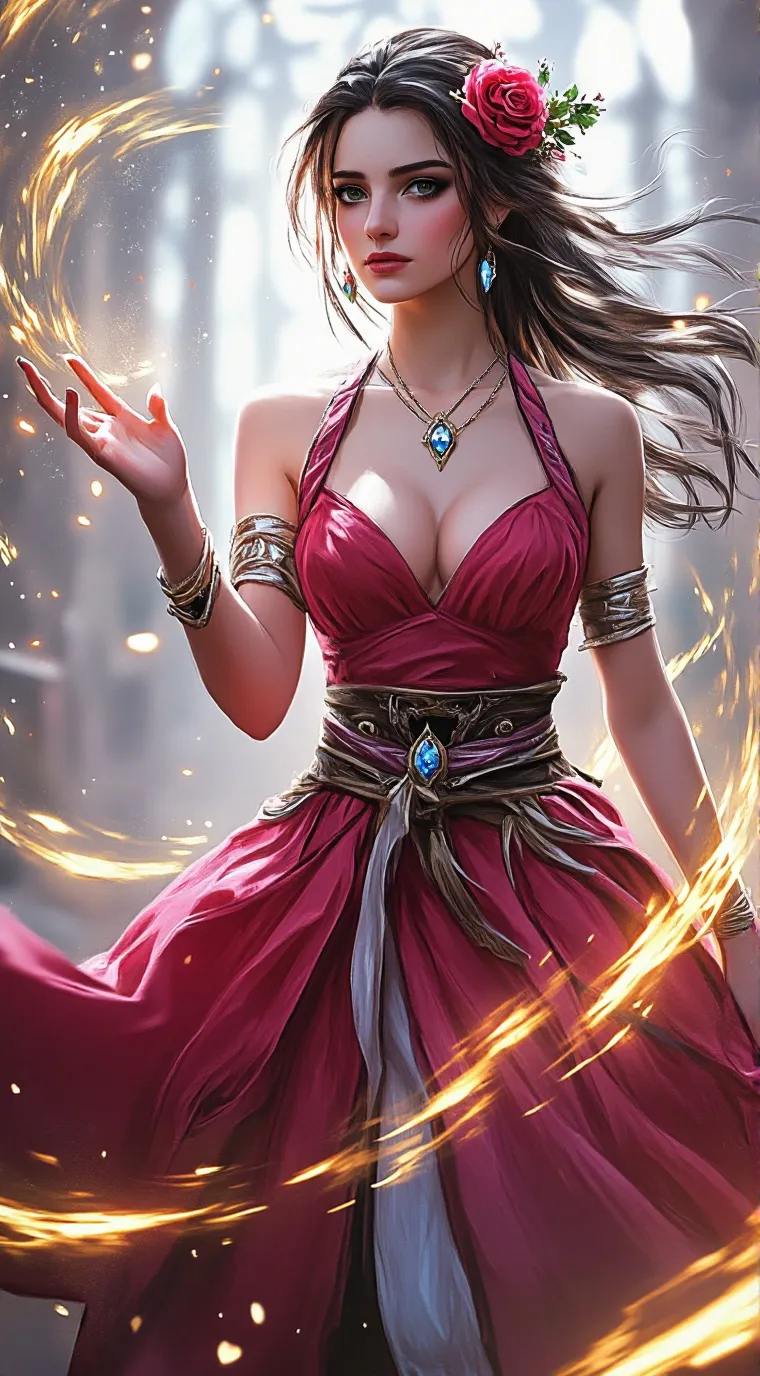 ai character: Aphmau  background