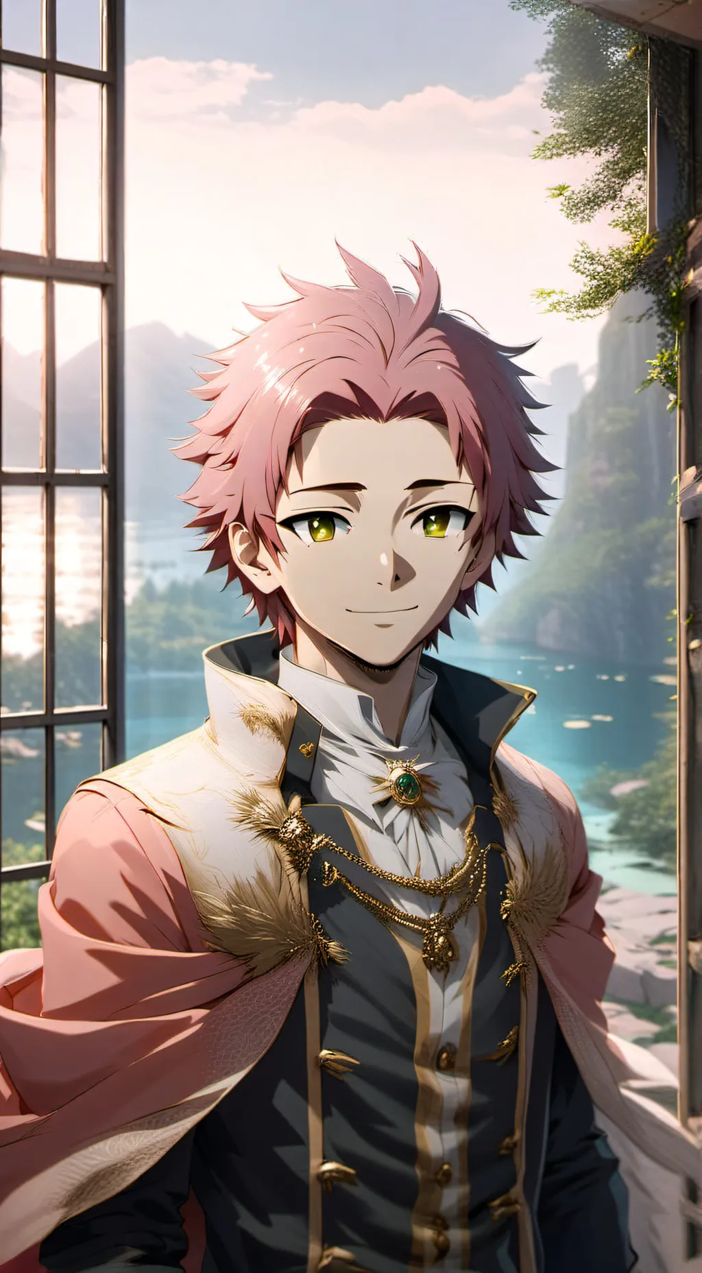 ai character: sabito  background