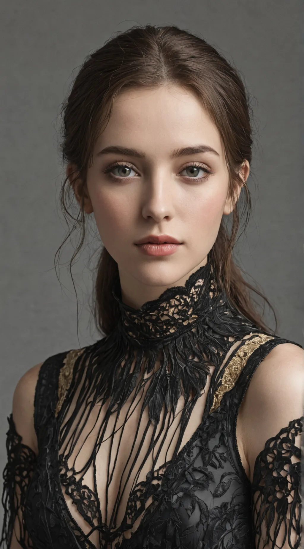 ai character: Angelina  background