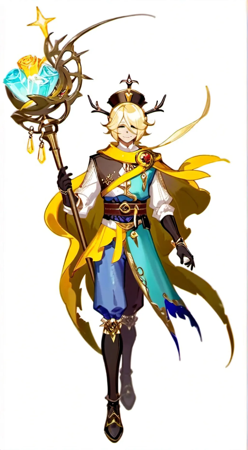 ai character: Pure vanilla  background