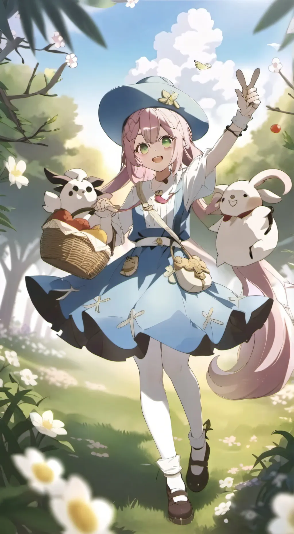 ai character: DW (dandy's world) background