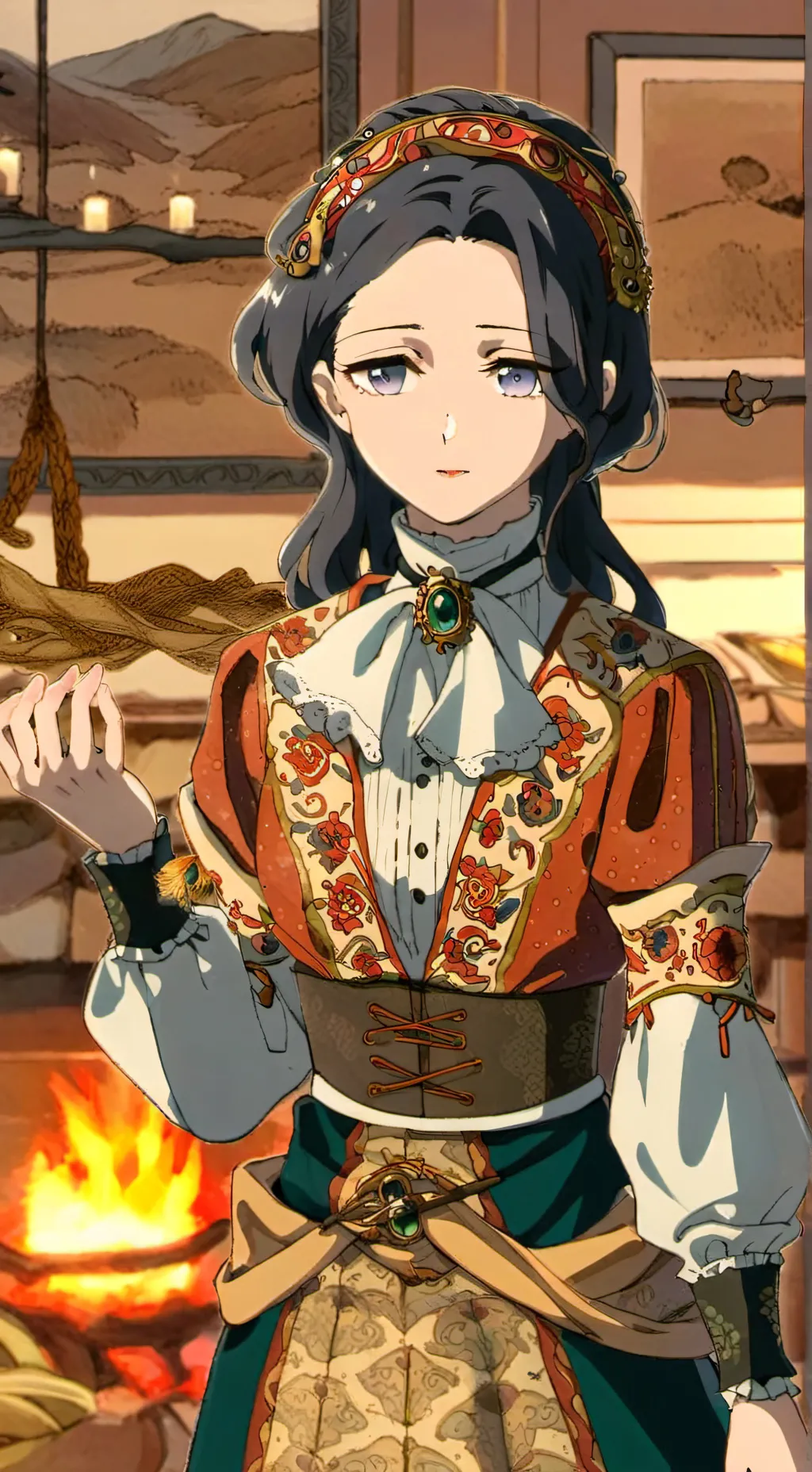 ai character: Tamayo  background