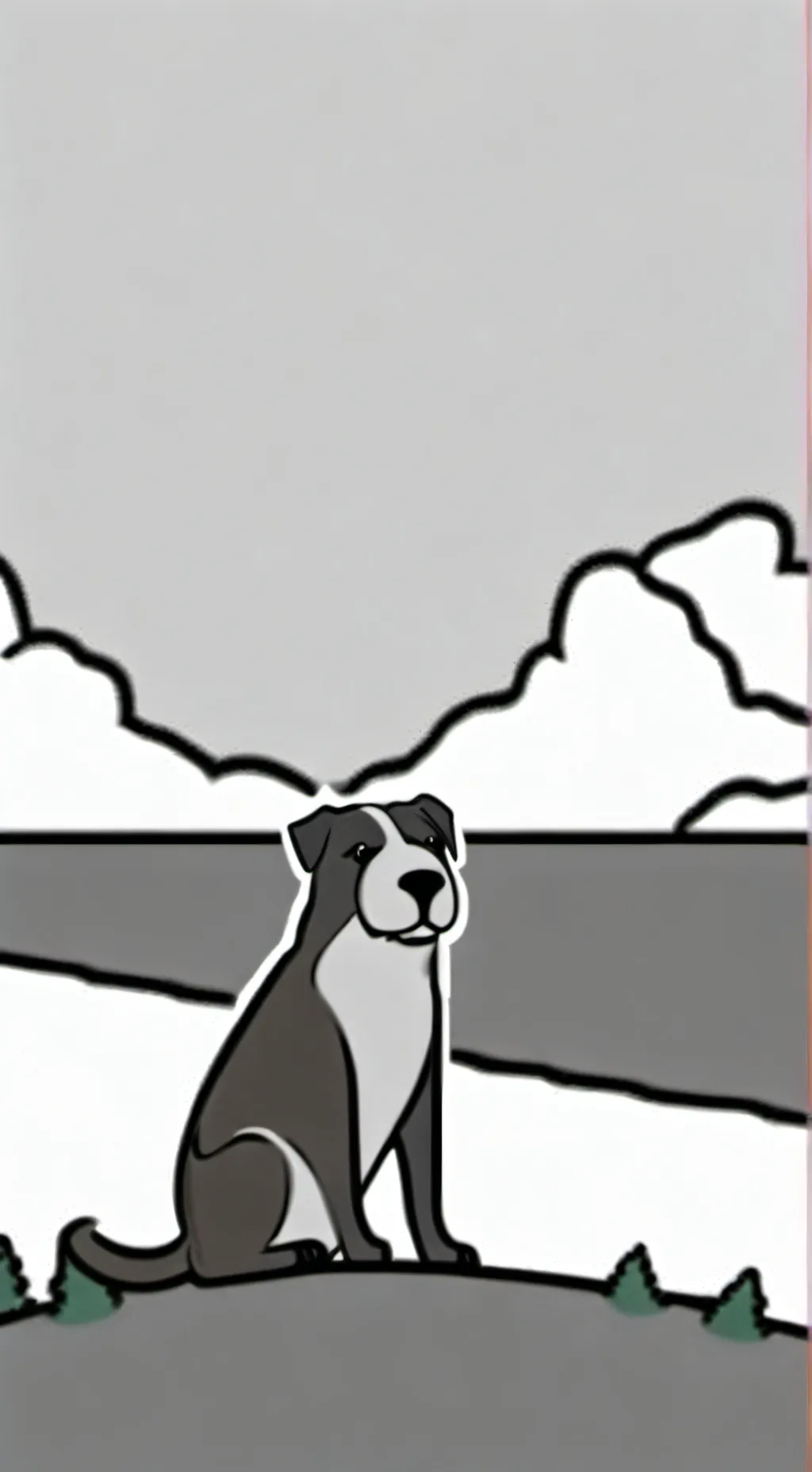 ai character: Pebble  background