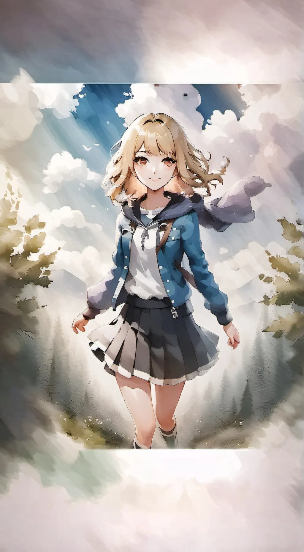 ai character: Pick me background