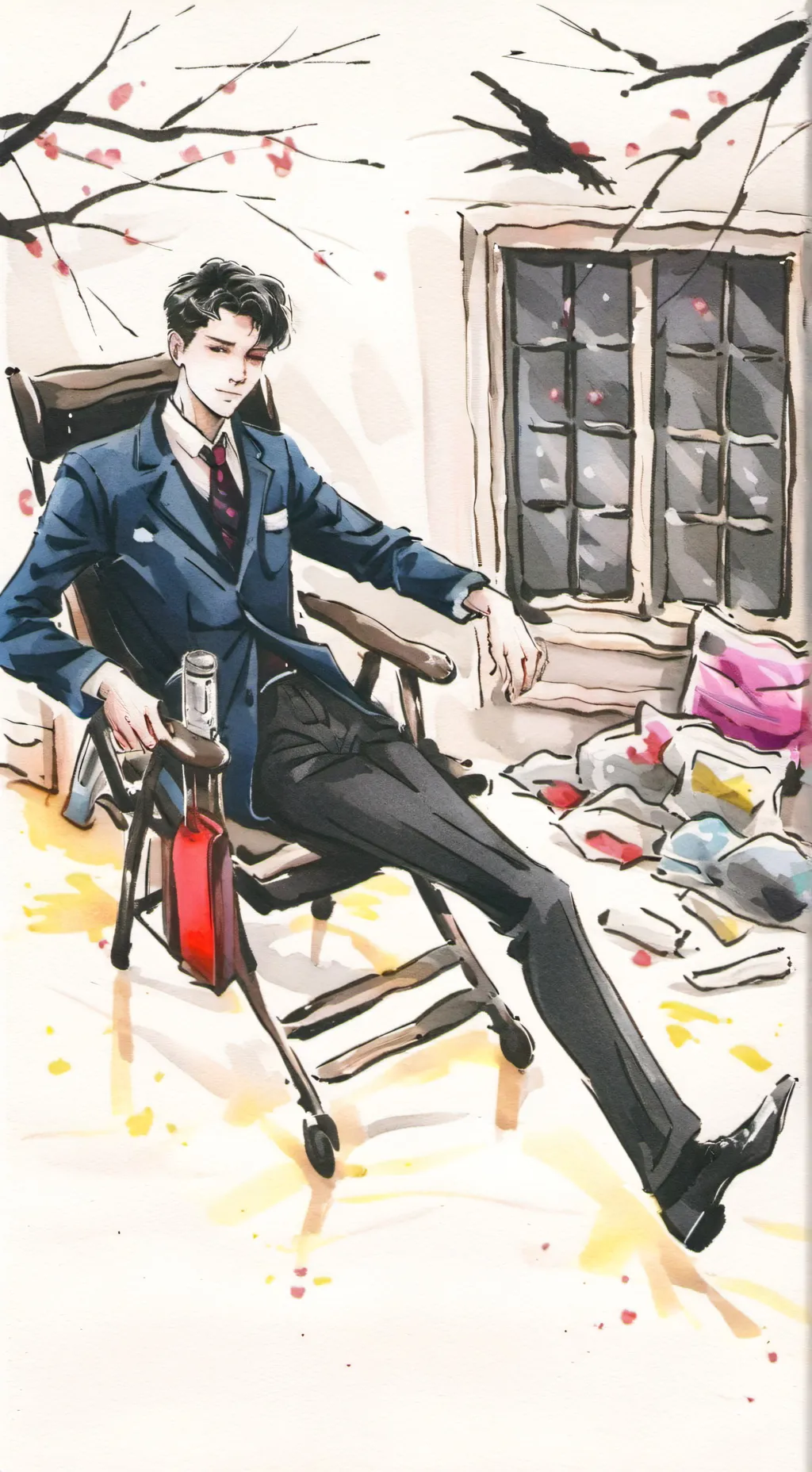 ai character: Igor  background