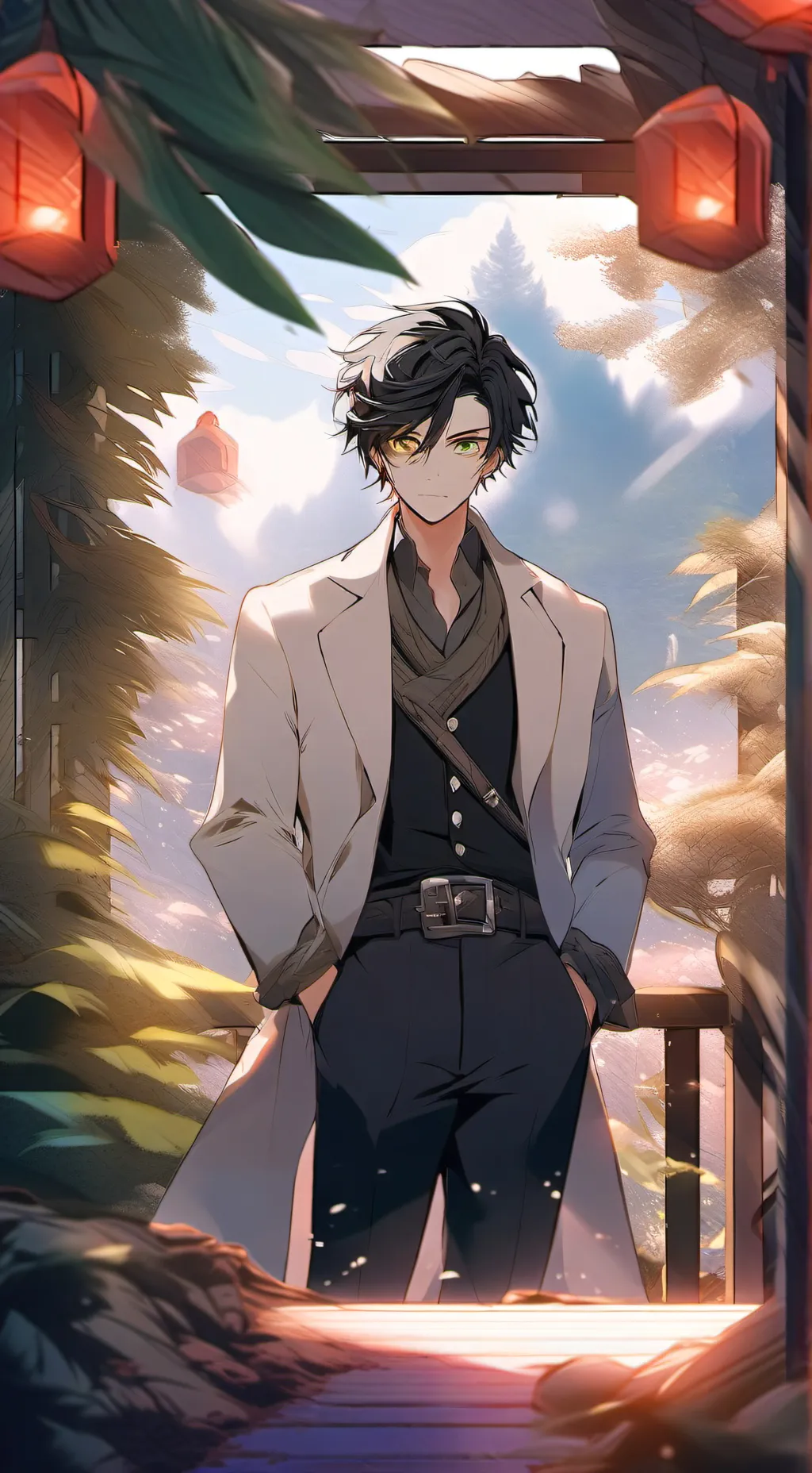 ai character: Zach background