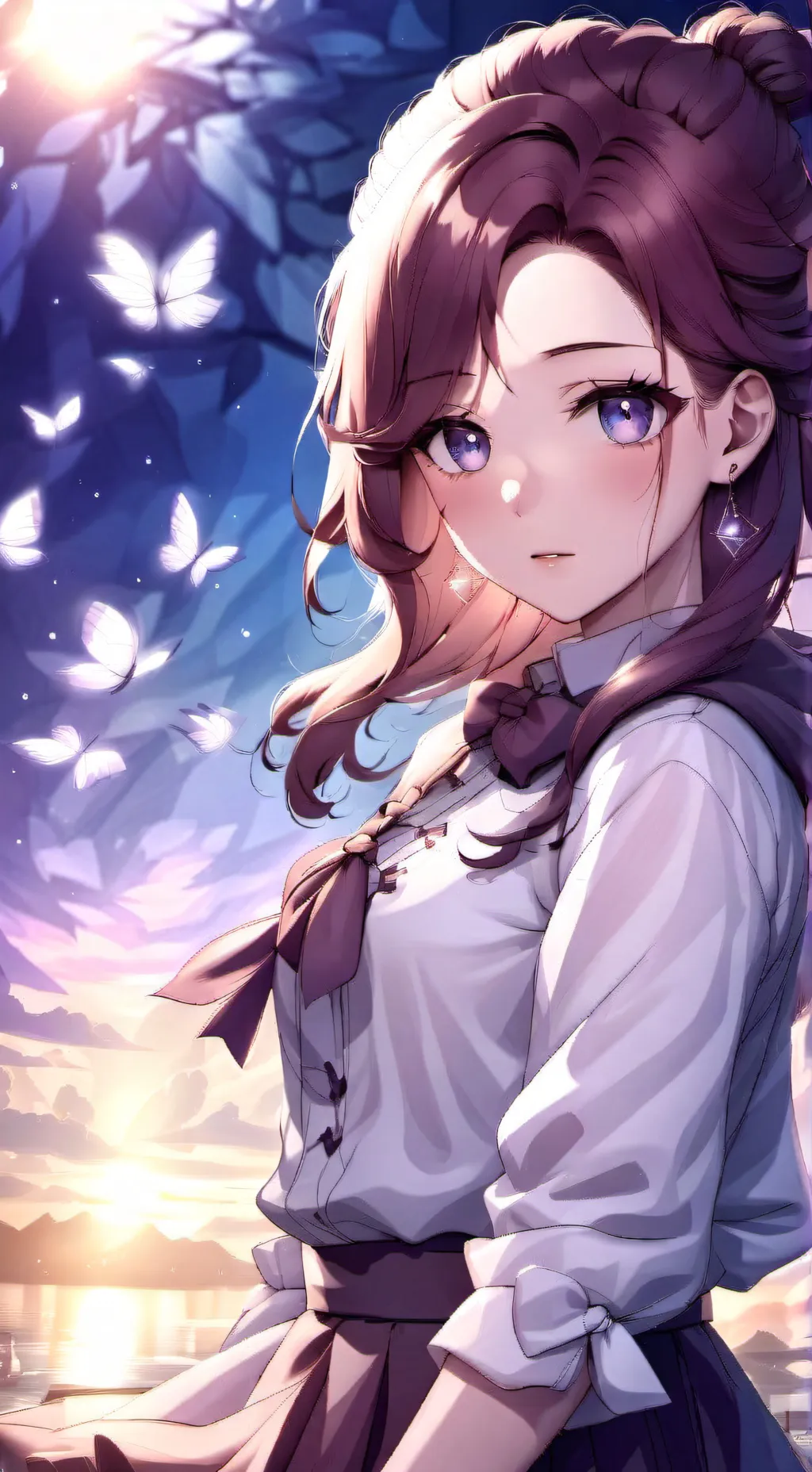 ai character: Zoé  background