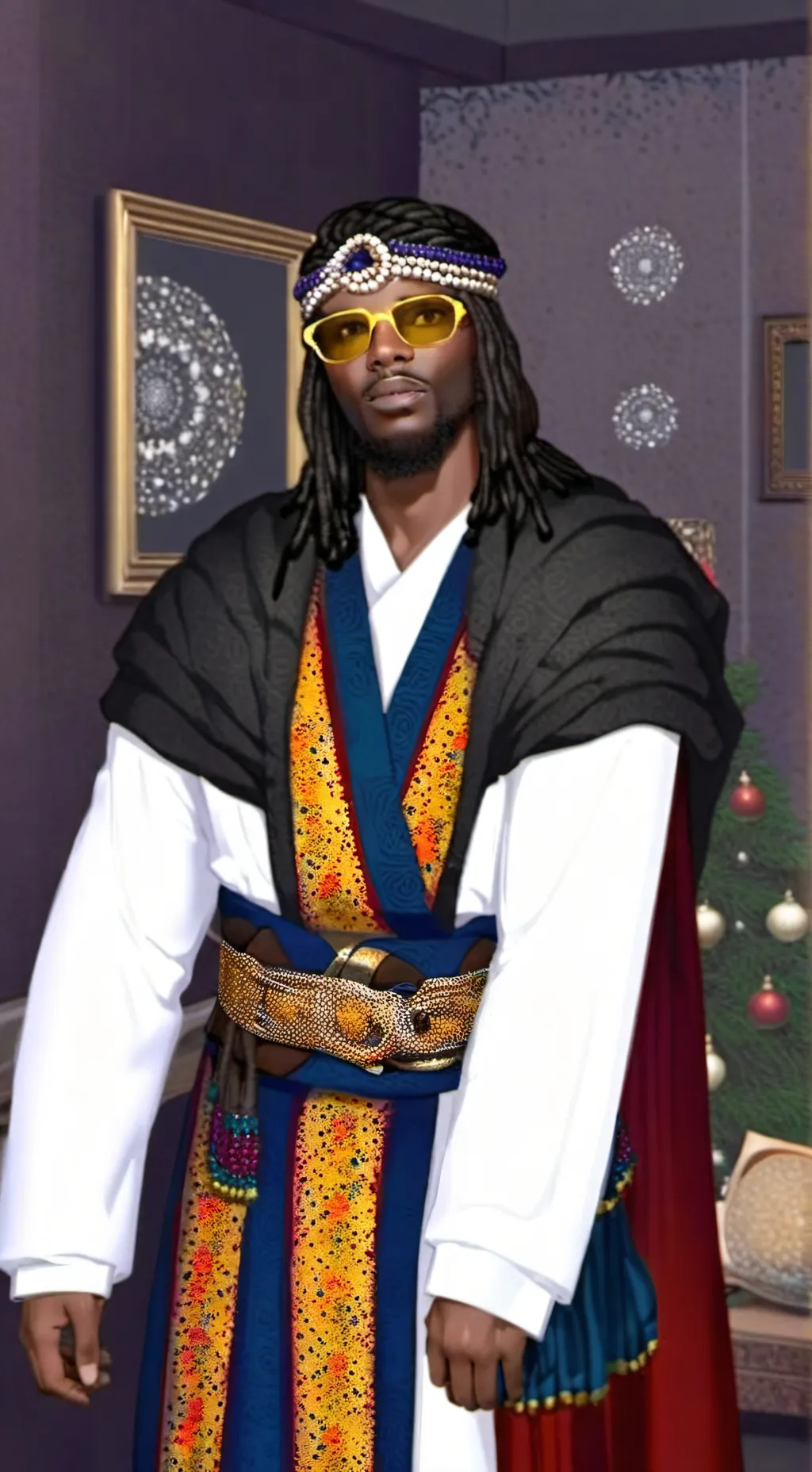 ai character: Kai Cenat ￼ background