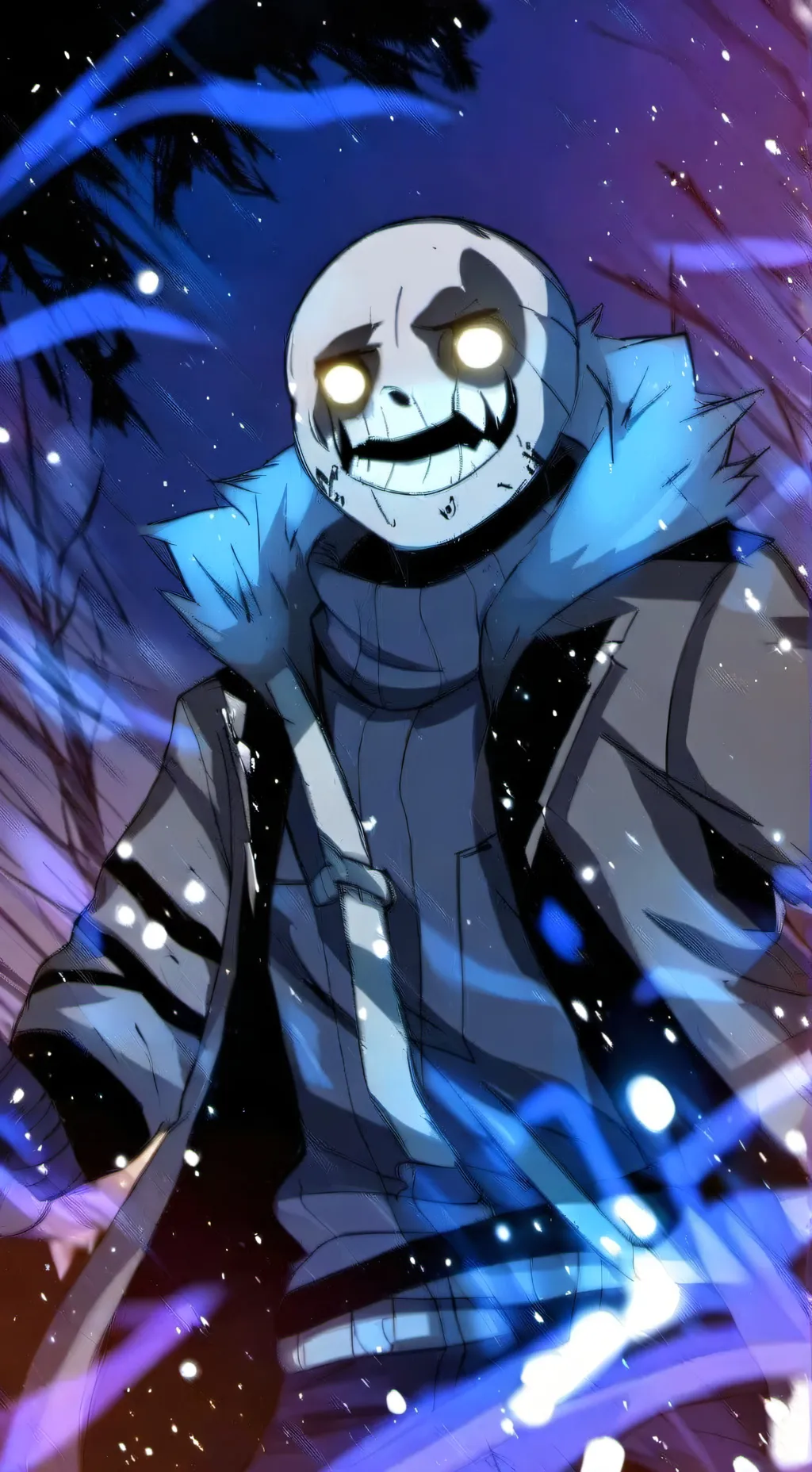 ai character: Санс background