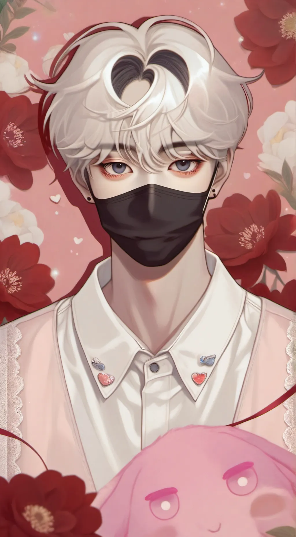 ai character: hyunjin  background