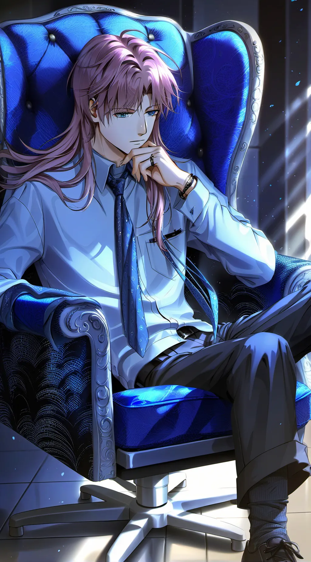 ai character: Distracted Desk Mate background