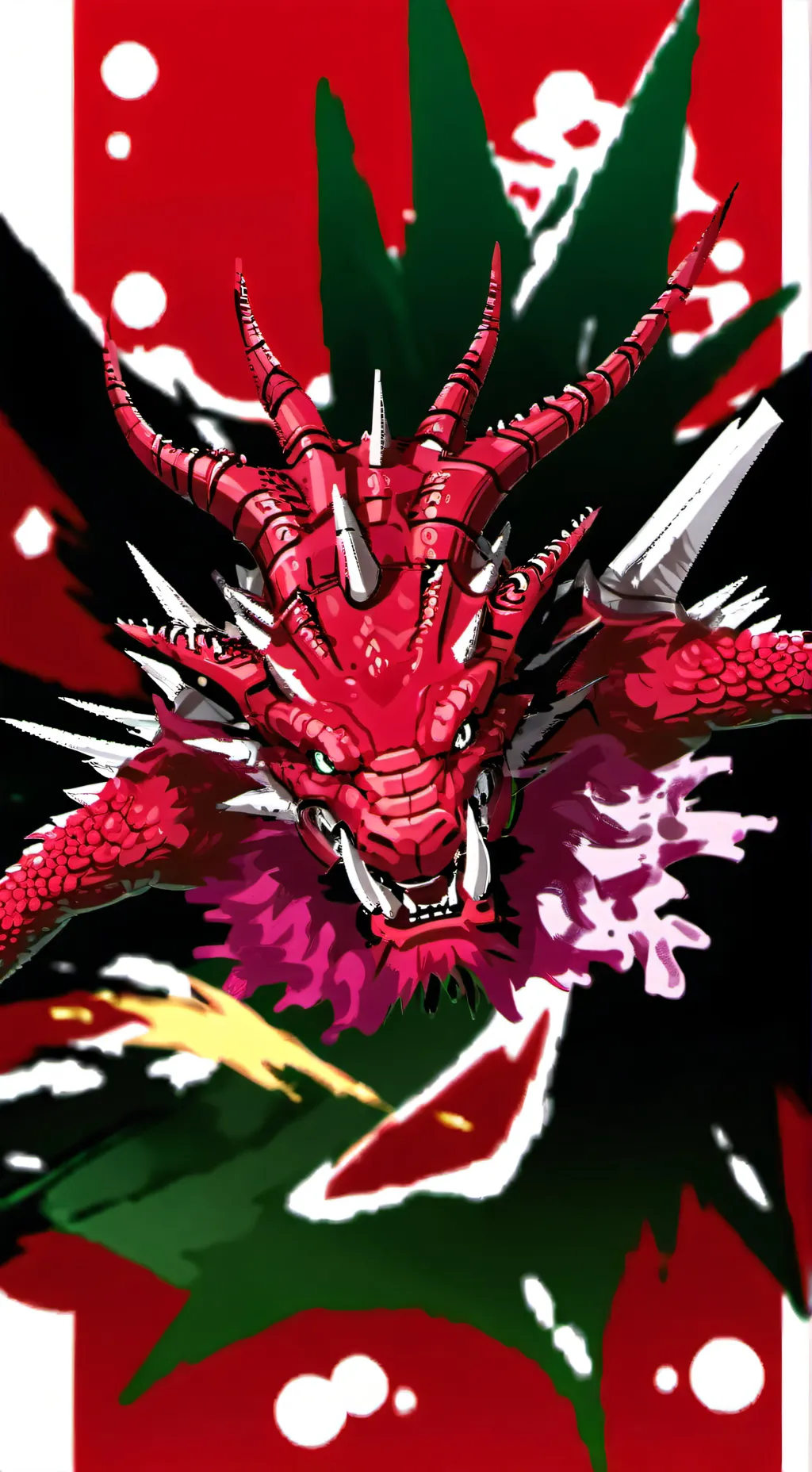 ai character: Pitaya dragon background