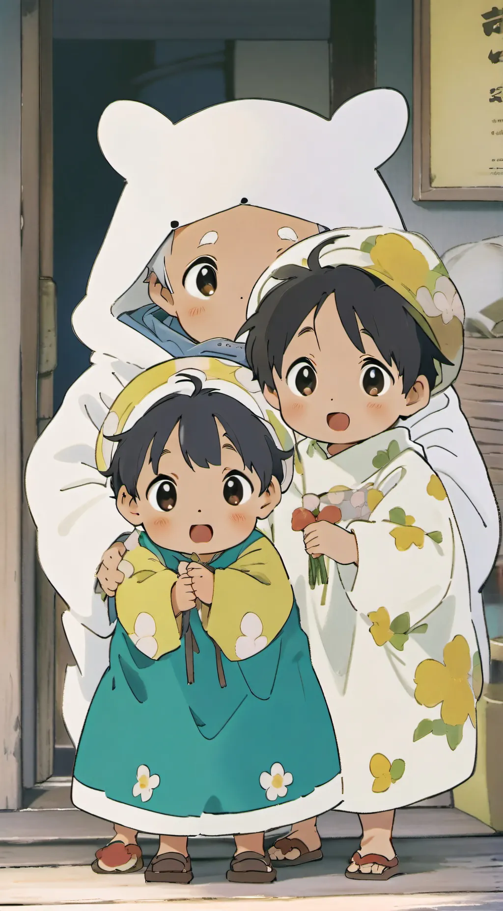 ai character: tus 3 hijas background