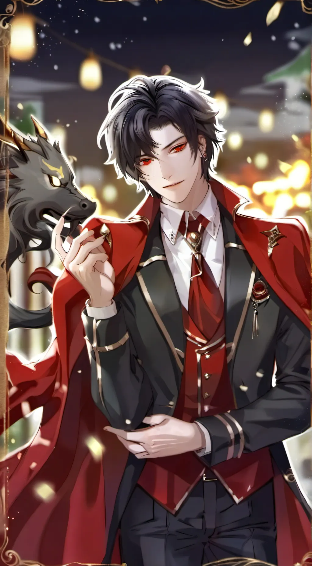 ai character: ◇ Zohak ◇ background