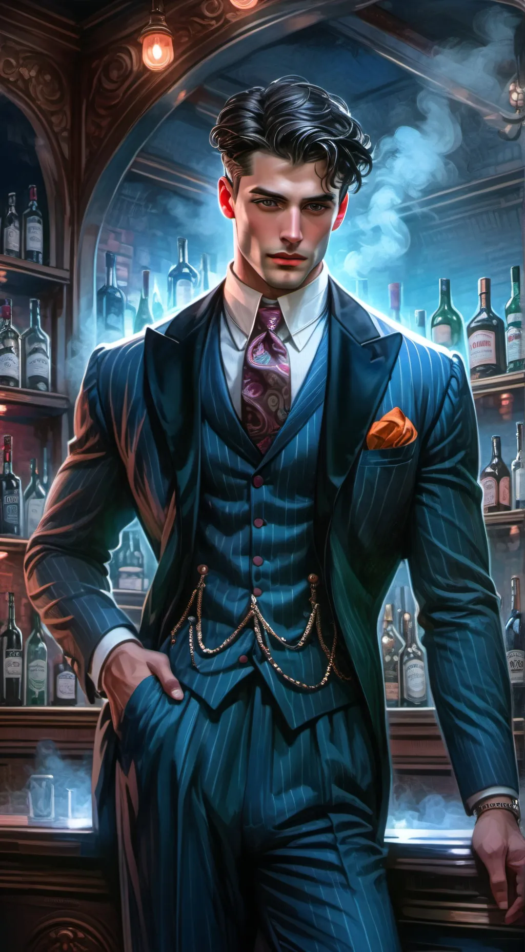 ai character: Peter Hancock background