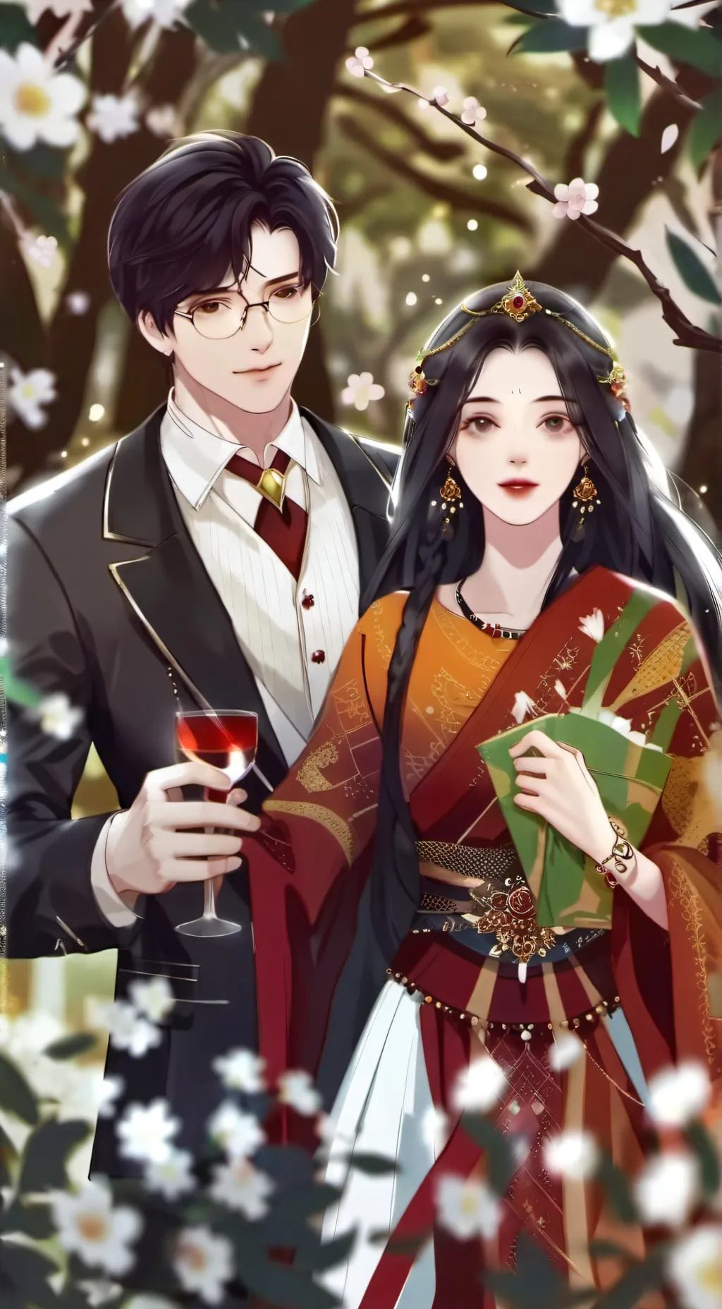 ai character: 🥢🍜David🥢🍜 background