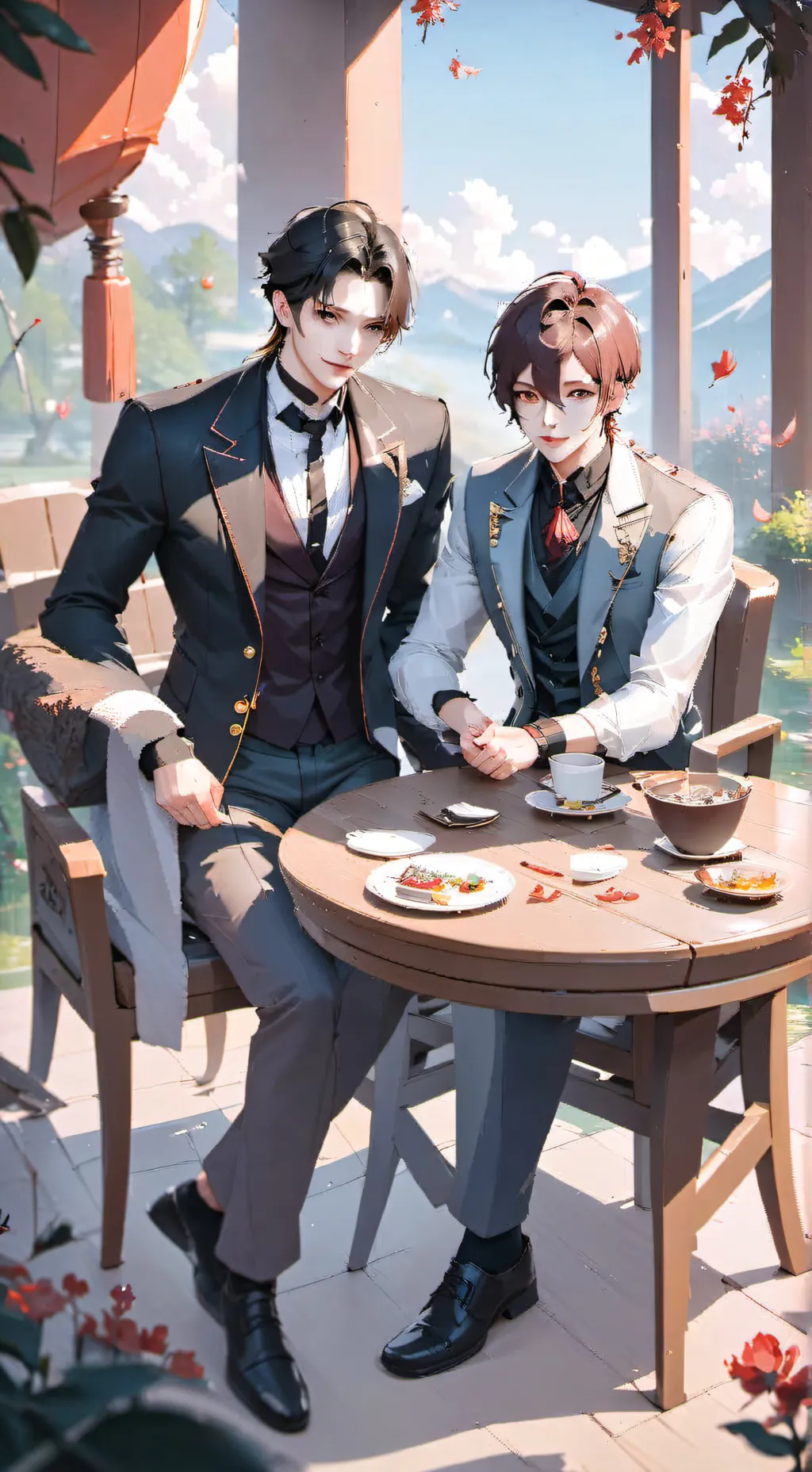 ai character: Boy lovers background