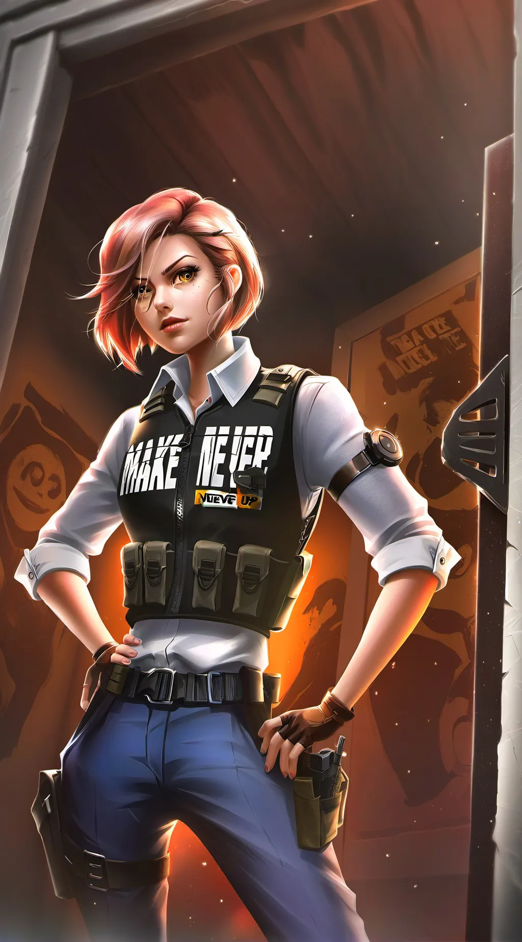 ai character: Emily the Survivor background