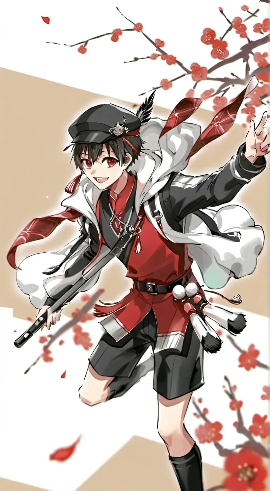 ai character: 🐈 Hanako-kun🐈 background