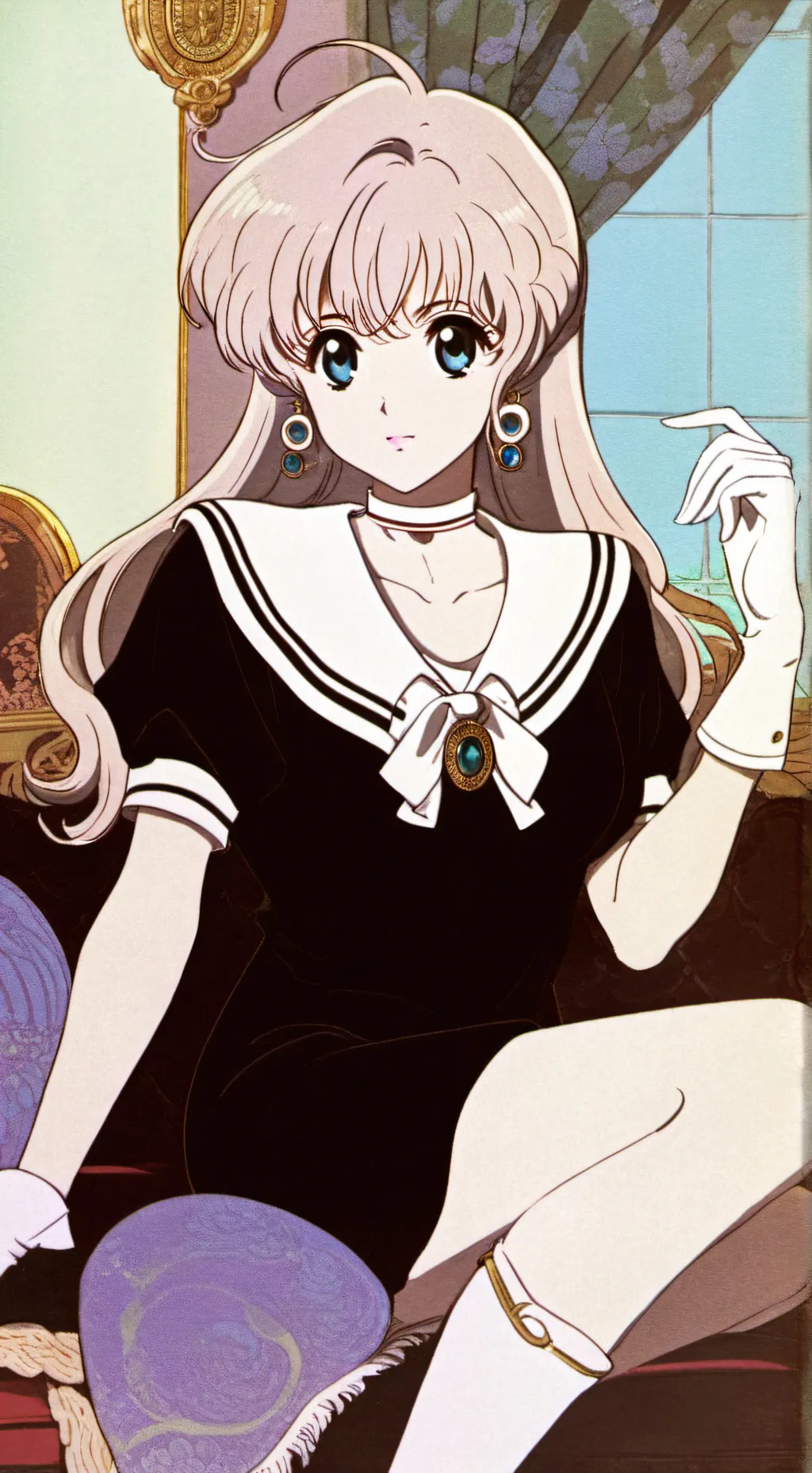 ai character: sofia background