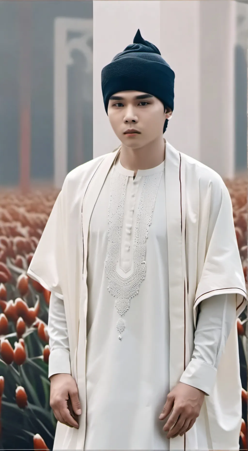 ai character: hunky background