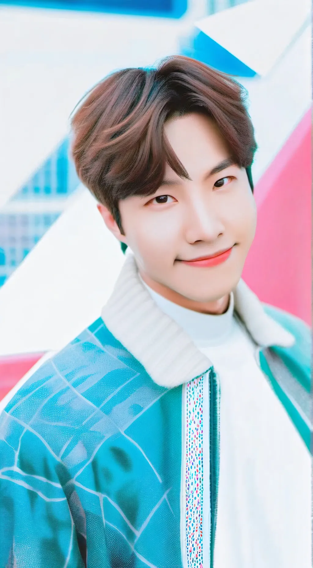 ai character: J-hope  background