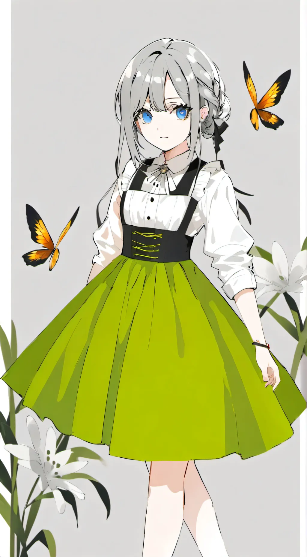 ai character: Lily background