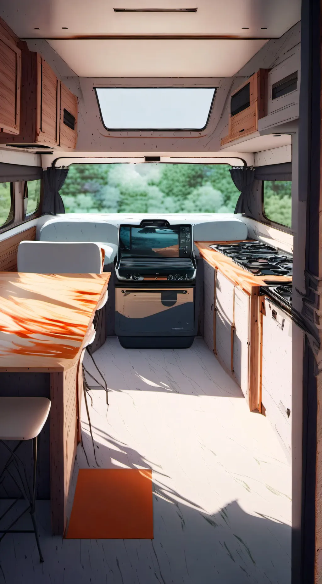 ai character: Road trip! background